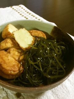 魚河岸あげと切り昆布の煮物-レシピのメイン写真