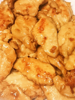 簡単鶏胸肉やわらかい生姜焼き常備菜おかず-レシピのメイン写真