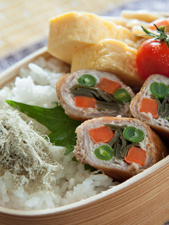 妊娠、授乳に!昆布と野菜の豚肉巻き-レシピのメイン写真