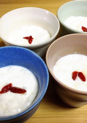 とろとろ杏仁豆腐(生クリーム入り)-レシピのメイン写真