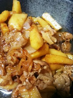 焼肉のタレで肉じゃが⁉-レシピのメイン写真