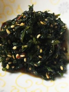 ☆簡単☆ラディッシュの葉の炒め煮☆-レシピのメイン写真