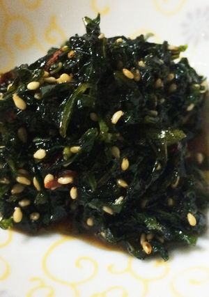 ☆簡単☆ラディッシュの葉の炒め煮☆-レシピのメイン写真