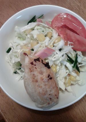 王将 サラダ餃子-レシピのメイン写真