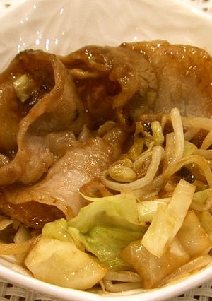 キャベツと豚肉でお好み焼き風炒め物-レシピのメイン写真