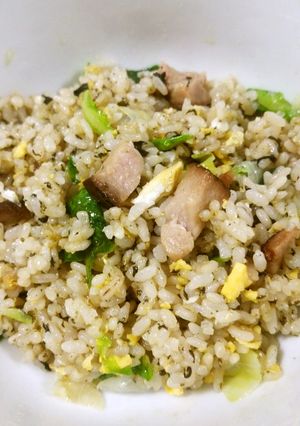 アレンジ!シソご飯チャーハン-レシピのメイン写真