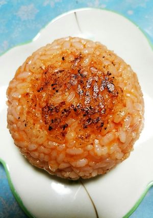 粉チーズがカリカリな洋風焼きおにぎり♡-レシピのメイン写真