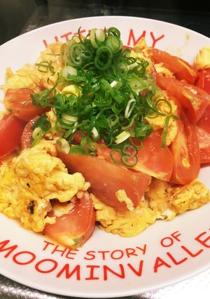 すっごく簡単、トマトと卵の炒め物-レシピのメイン写真