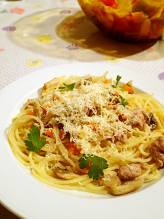 きのことサルシッチャのパスタ-レシピのメイン写真