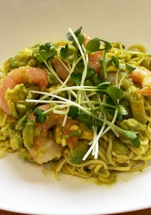 冷やしエビアボガドラーメン-レシピのメイン写真