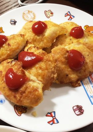 やわらかジューシー♪鶏むね肉のピカタ-レシピのメイン写真