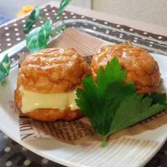 รูปของ 魚河岸あげのチーズ挟み焼き
