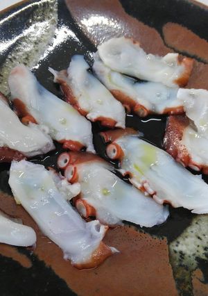 タコの霜降り-レシピのメイン写真