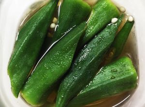 常備菜12☆オクラの白だし漬け♪お弁当に-レシピのメイン写真