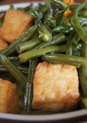 いんげんと厚揚げの煮物-レシピのメイン写真