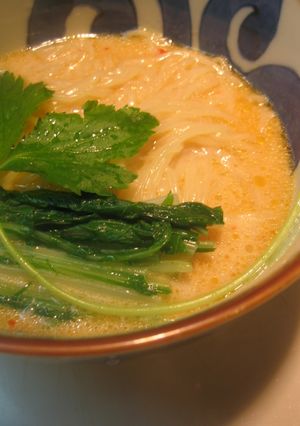 豆乳であっさり鶏冷麺-レシピのメイン写真