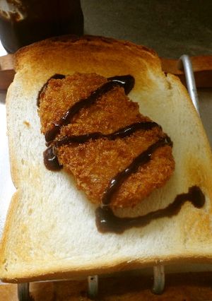 最速の焼きコロッケパン-レシピのメイン写真