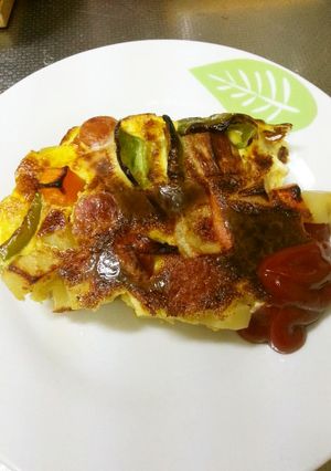 万願寺とうがらしのスパニッシュオムレツ-レシピのメイン写真