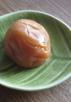 袋で梅漬け お茶請けにどうぞ -レシピのメイン写真