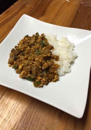 あっさりヘルシー簡単キーマカレー-レシピのメイン写真