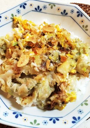 餃子と卵の焼き焼きゴハン-レシピのメイン写真