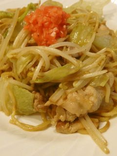 シンプル焼きそば 焼肉のタレと-レシピのメイン写真