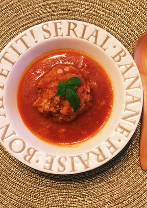 トマトの肉爆弾スープ☆☆-レシピのメイン写真