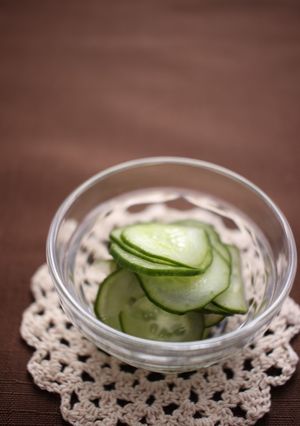 夏の常備野菜　きゅうりの酢の物-レシピのメイン写真