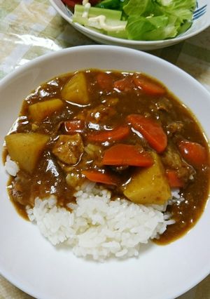 特別な材料なし!市販ルーでおいしいカレー-レシピのメイン写真