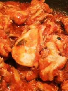 トマトと鶏肉の煮込み-レシピのメイン写真