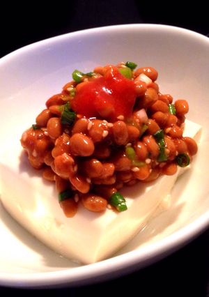 【キムチの素】で〜納豆キムチ冷やっこ〜-レシピのメイン写真
