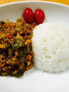 茄子のキーマカレー簡単♪-レシピのメイン写真