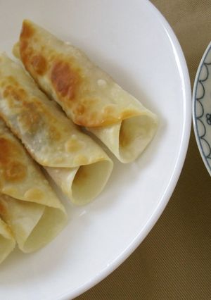 焼き豚と魚河岸あげのパリッと巻き-レシピのメイン写真