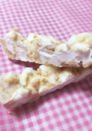 簡単☆ホワイトチョコマシュマロバー-レシピのメイン写真