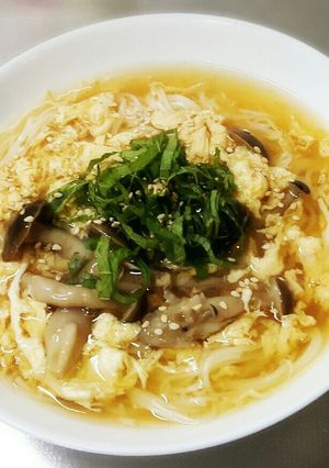 おいしーヘルシー餡掛け素麺-レシピのメイン写真