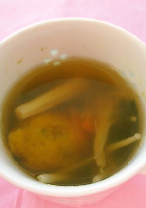 かぼちゃだんごのスープ-レシピのメイン写真