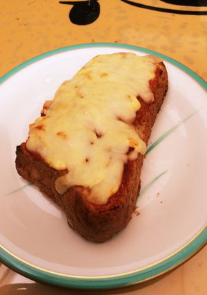 簡単惣菜パン風アレンジトースト-レシピのメイン写真