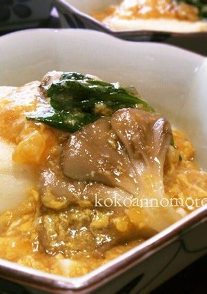 揚げ出し豆腐のとろ玉あんかけ-レシピのメイン写真