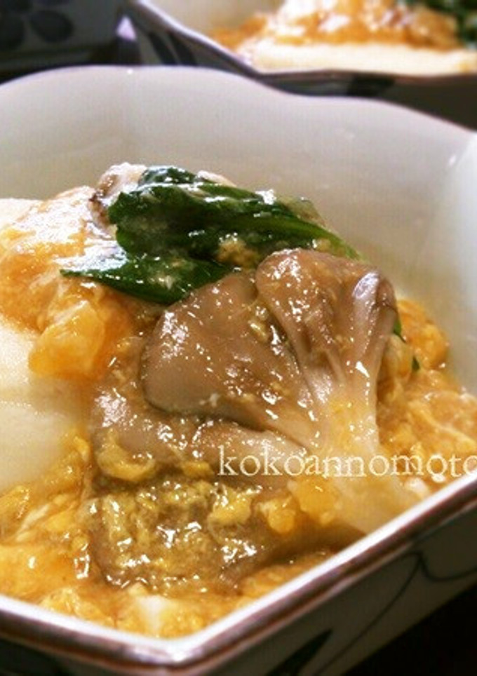 揚げ出し豆腐のとろ玉あんかけ-レシピのメイン写真