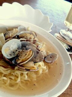 サッポロ一番であさりの塩レモンラーメン-レシピのメイン写真