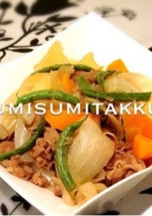 簡単‼︎夏はさっぱり梅ポン肉じゃが♪-レシピのメイン写真