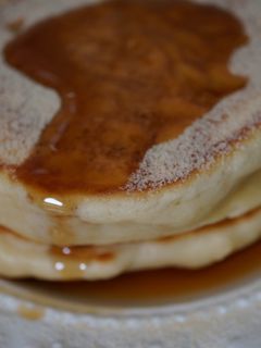 もちもちメープルパンケーキ-レシピのメイン写真