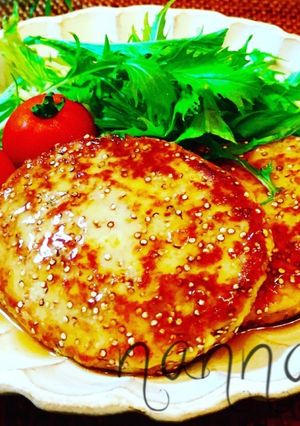 ローストキヌア入り♡健康お豆腐ハンバーグ-レシピのメイン写真