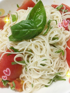 トマトとバジルのさっぱり そうめん-レシピのメイン写真