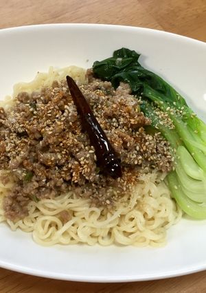 塩らーめんで！汁なし塩担々麺-レシピのメイン写真