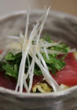 ☆彡白菜底上げ系まぐろの漬け丼-レシピのメイン写真