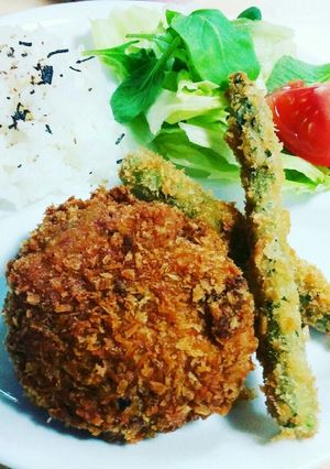 お野菜ゴロゴロ☆メンチカツ-レシピのメイン写真