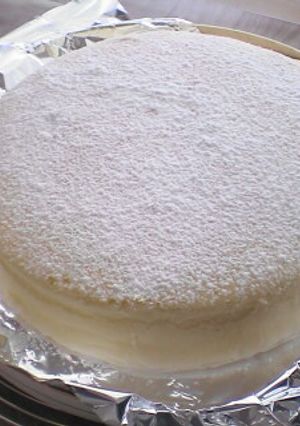 スフレチーズケーキ-レシピのメイン写真
