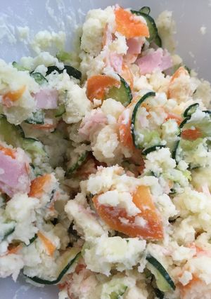 簡単！美味しい！ポテトサラダ♪お弁当にも-レシピのメイン写真