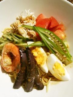 夏野菜の冷やし中華-レシピのメイン写真